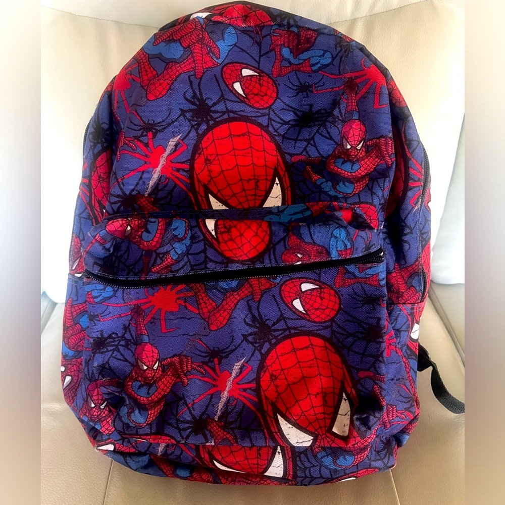 Marvel Spider-Man Kids Backpack - Red and Blue